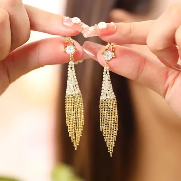 ⁦Long  Earrings⁩ - الصورة ⁦3⁩