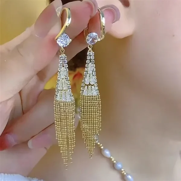 ⁦Long  Earrings⁩ - الصورة ⁦2⁩